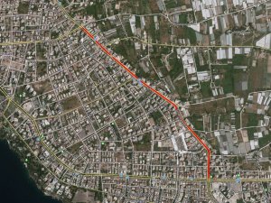 Sinanoğlu Caddesi asfaltı yenileniyor