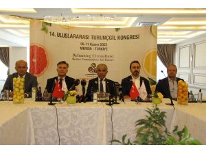 14. Uluslararası Turunçgil Kongresi, 6-11 Kasım 2022’de Mersin’de yapılacak