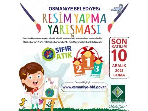 Osmaniye’de sıfır atık temalı resim yarışması