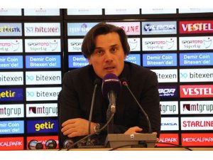 Montella: “Fatih hocanın olmayışını avantaja çevirmemiz bizim için iyi oldu”