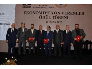 Adana’da "Ekonomiye Yön Verenler Ödül Töreni"