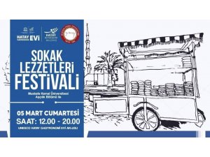 Hatay’da Sokak Lezzetleri Festivali 5 Mart’ta