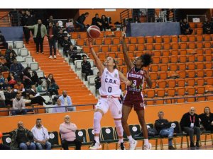 Bitçi Kadınlar Türkiye Kupası: Çukurova Basketbol Mersin Yenişehir Belediyesi: 81 -  Hatayspor: 58