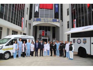 Antalya’da mobil kriminal polis laboratuvarı "Kıraç" hizmete başladı