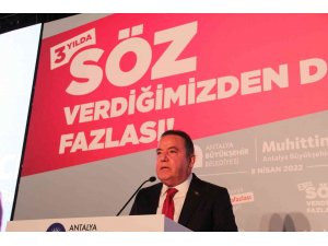 Başkan Böcek: "Görev sürem dolmadan 77 değil, 142 projeyi bitireceğiz"