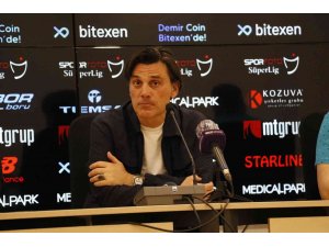 Vincenzo Montella: "Galibiyet için çok mutluyum"