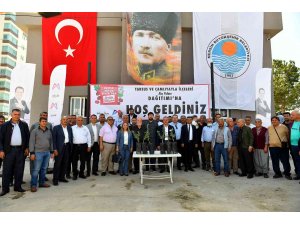 Tarsus ve Çamlıyayla’da çiftçilere alıç fidanı dağıtıldı