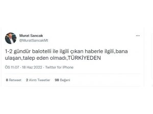 Başkan Sancak’tan Balotelli açıklaması