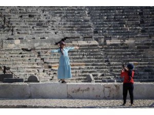 Patara Antik Kenti ziyaretçilerini adeta geçmişe götürüyor