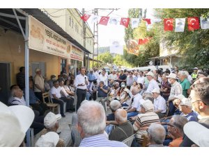 Seçer, Mut’ta vatandaşlarla buluştu