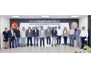 KKTC heyeti  Antalya OSB’de incelemelerde bulundu