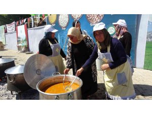 Fasulye Festivali’nde kazanlar kaynadı