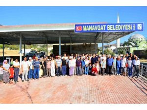 Manavgat Belediyesinden, Saraçlı Mahallesine kapalı alan