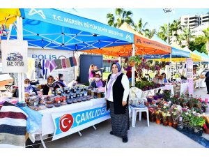 Mersin’de kadınlar ürünlerini kazanca dönüştürüyor