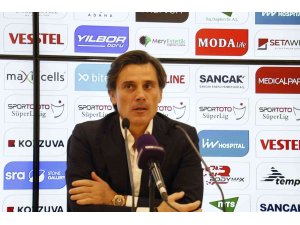 Vincenzo Montella: ”İnanılmaz bir maç oldu”