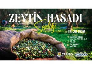 Tarsus Zeytin Hasat Şenliği yarın başlıyor