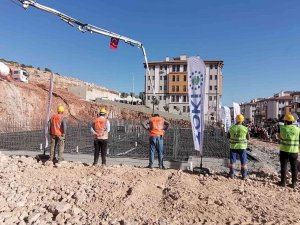 Kahramanmaraş’ta "İlk Evim" projesinin temeli Pazarcık’ta atıldı