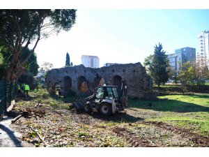 Konyaaltı’ndaki  Roma Hamamı yenilenmeye hazırlanıyor