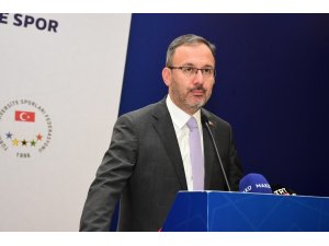 Bakan Kasapoğlu:"Son 4 yılda uluslararası organizasyonlarda 19 bin 620 adet madalya elde ettik"