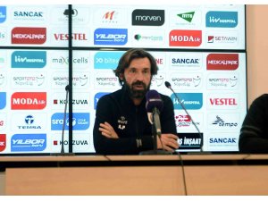 Andrea Pirlo: "Tek negatif durum, maalesef bu maçtan puan çıkaramamamız oldu"