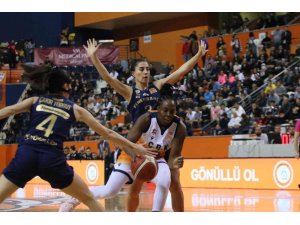 Kadınlar Basketbol Süper Ligi: ÇBK Mersin Yenişehir Belediyesi: 77 - Fenerbahçe: 68