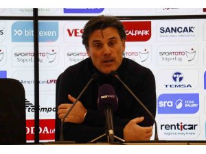 Montella: ”Takımımla gurur duyuyorum”