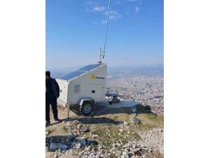 Toroslar EDAŞ deprem bölgesinde afet haberleşme sistemini devreye aldı