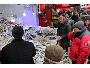 Karadeniz’deki fırtına balık avını aksattı, tezgahlar buzhane balıklarına kaldı