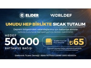 WORLDEF ve ELİDER’den ‘Umudu Sıcak Tutalım’ kampanyası