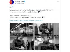 Basel: "Böyle anlarda futbol önemsizdir"