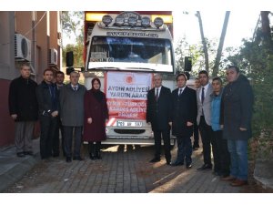 Aydın Adliyesi’nden deprem bölgesine yardım