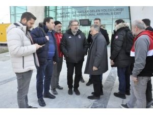 Ahmet Nur Çebi deprem felaketinden etkilenen Hatay’da