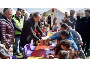 Erbakan, Hatay’da Bakanlar Soylu ve Koca ile görüştü