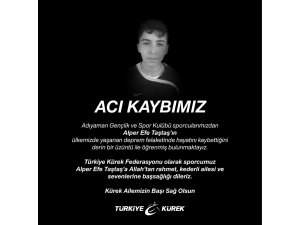 Türkiye Kürek Federasyonu, Alper Efe Taştaş’ın hayatını kaybettiğini duyurdu