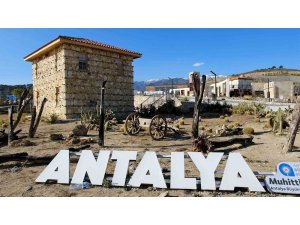 Hatay EXPO alanında bulunan Düğmeli Ev sapasağlam ayakta