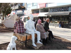 Vatandaşlar güneşli havanın tadını çıkardı