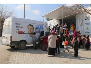 Mobil mutfak tırı depremzedelerin hizmetinde