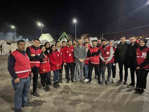 ADÜ deprem bölgesine destek sağlamaya devam ediyor