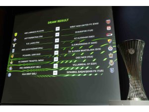 UEFA Avrupa Konferans Ligi’nde Başakşehir ve Sivasspor’un rakipleri belli oldu