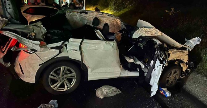 Mersin’de trafik kazası: 1 ölü, 2 yaralı