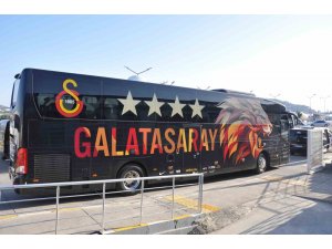 Galatasaray kafilesi Alanyaspor maçı için Gazipaşa’da