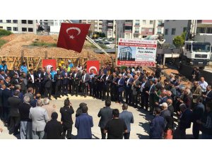 Mersin’de 150 öğrenci kapasiteli Kur’an kursunun temeli atıldı