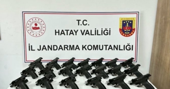 Silah kaçakçılarının oyununu jandarma bozdu