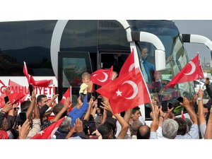 Cumhurbaşkanı Erdoğan’a Hatay’da sevgi seli