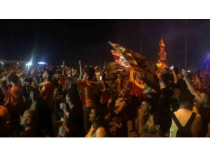 Hatay İskenderun’da Galatasaray’ın şampiyonluk coşkusu