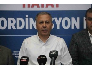 Bakan Yerlikaya: "Hatay’a 197 bin 248 konut yapılacak"