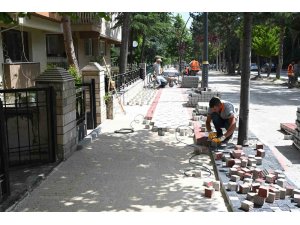 İstasyon Caddesindeki çalışmalarda sona gelindi