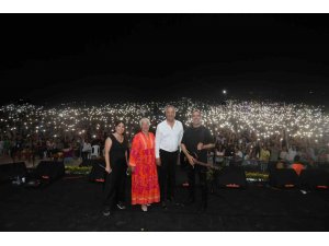 Haluk Levent, 11. Uluslararası Soli Güneş Festivalinde sahne aldı