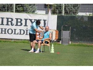 Alanyaspor’lu futbolcular laktat testinden geçti