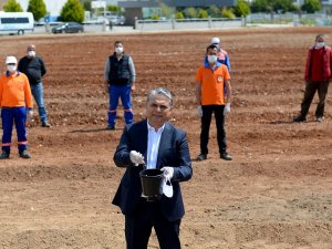 Başkan Uysal talimat verdi, ekim alanı iki katına çıktı